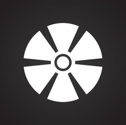 propeller icon on background for graphic and web vector image