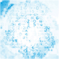 digital code background vector image