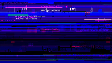 glitch background corrupted image file vector image