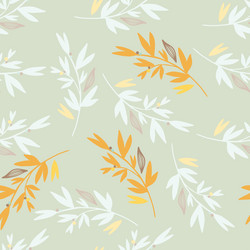 random seamless pattern with light and orange vector image
