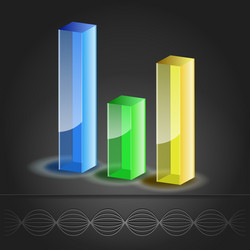 Bar Graph Icon – Data Visualization vector image