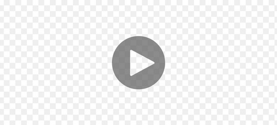 play button icon on transparent background player vector image