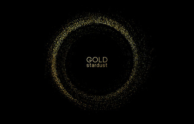 abstract shiny color gold wave design element vector image