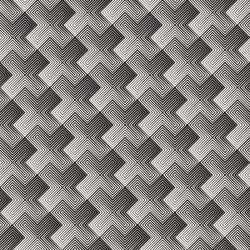 Cross Tiling Mosaic Pattern vector image