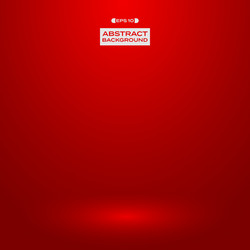 Red Gradient Studio Background vector image