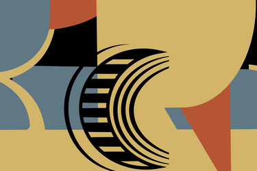 abstract background withe various lines andfiguras vector image