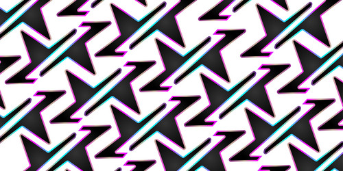lightning seamless pattern on white background vector image