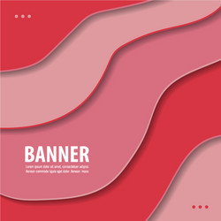 modern art abstract banner square frame for text vector image