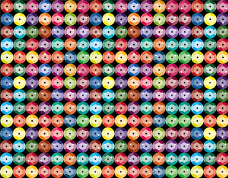 multicolored sequin glitter abstract background vector image