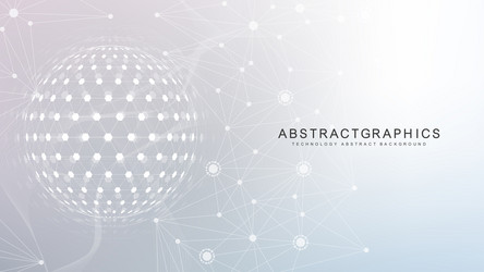 quantum computing processing artificial vector image