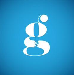 flexy character from a typeset vector image