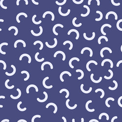 seamless curve line pattern vector image