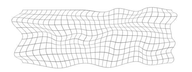 mesh warp texture distorted grid rectangle net vector image