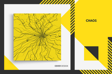 Abstract Particle Technology Background vector image