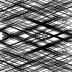 random edgy abstract with scattered vector image