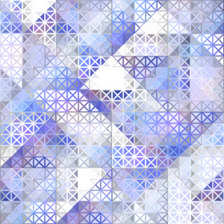 geometric abstract pattern in low poly style vector image