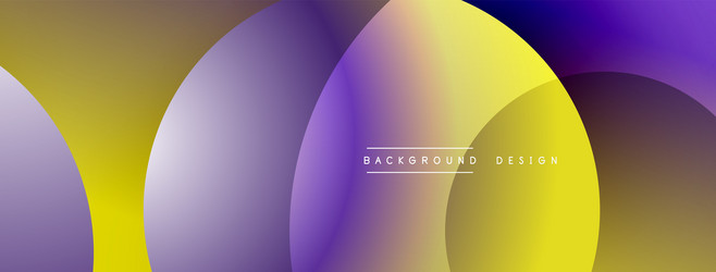 abstract gradients overlap creating dynamic vector image