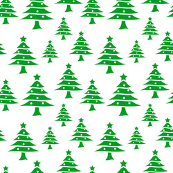 christmas tree pattern design for print template vector image