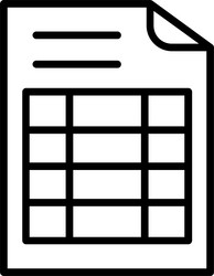 grid line icon design vector image