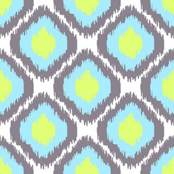 Abstract Ikat Pattern vector image