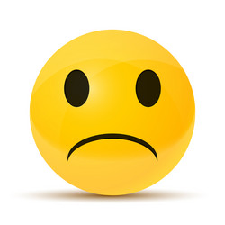 Sad smiley icon Stock Vector by ©get4net 159645978