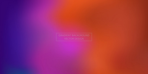 panoramic web template multicolor gradient vector image