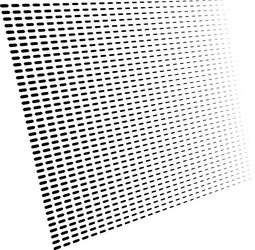3d segmented dashed lines geometric pattern vector image