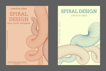 dynamic shape of the parallel lines creates vector image