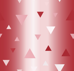 Gradient triangle pattern seamless background vector