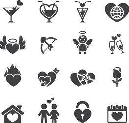 love icon vector