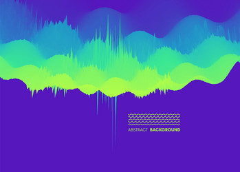 Dynamic Wavy Abstract Background vector image