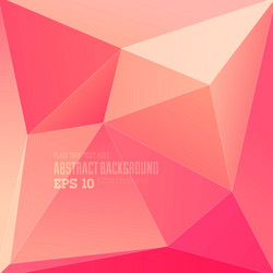 abstract triangular background vector image