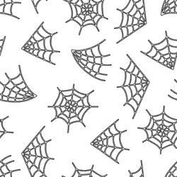 outline web seamless pattern background vector image