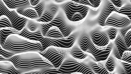 point wave noise texture abstract dot background vector image