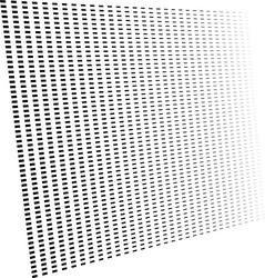 3d segmented dashed lines geometric pattern vector image