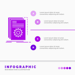 App build developer program script infographics vector