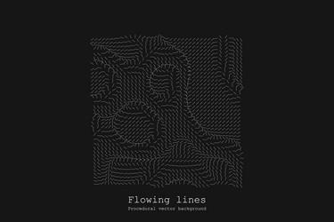 Dynamic Line Noise Matrix vector image