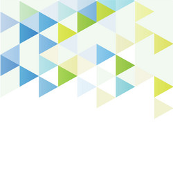 abstract colorful triangle geometric modern vector image