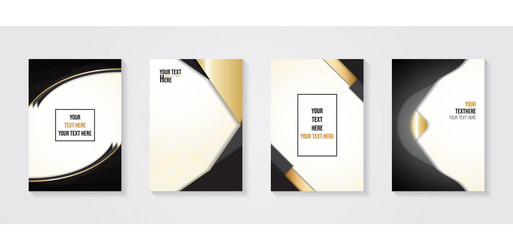 minimal modern cover design dynamic colorful vector image