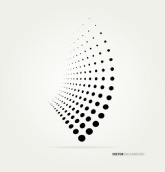 halftone dots vector