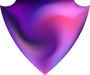 blurred background in form a shape vector image