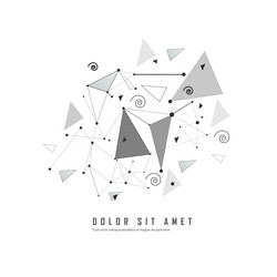 abstract shapes pattern great design for any vector image