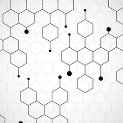Geometric Cube Pattern vector image