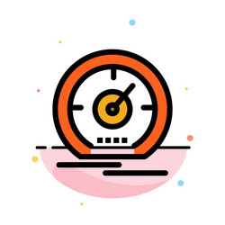 gauge dashboard meter speed speedometer abstract vector image