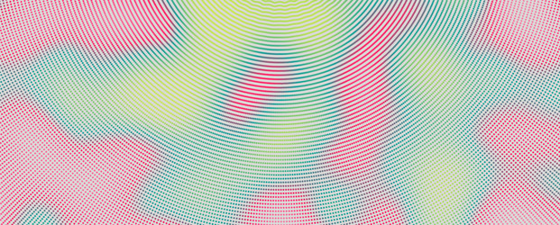 abstract background with color circles vector image