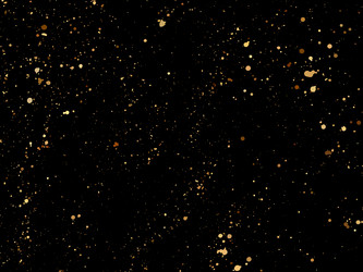 elegant gold splatter texture on a black vector image