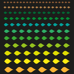 diamond shape rows diagonal geometry pattern vector image