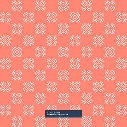 Abstract geometric pattern shape vector