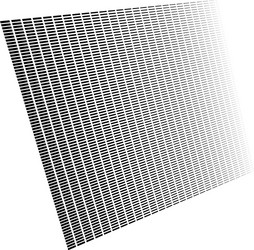 3d segmented dashed lines geometric pattern vector image