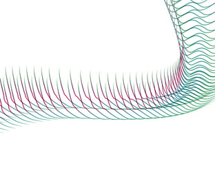 abstract background blend wave line design vector image